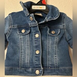 First impressions 12 month girl denim jacket